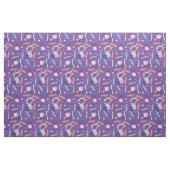 Pourpre de tissu d'infirmière de NICU (Fat Quarter)