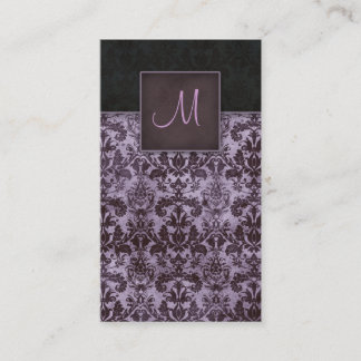 Pourpre du design d'intérieur 5 de carte de visite