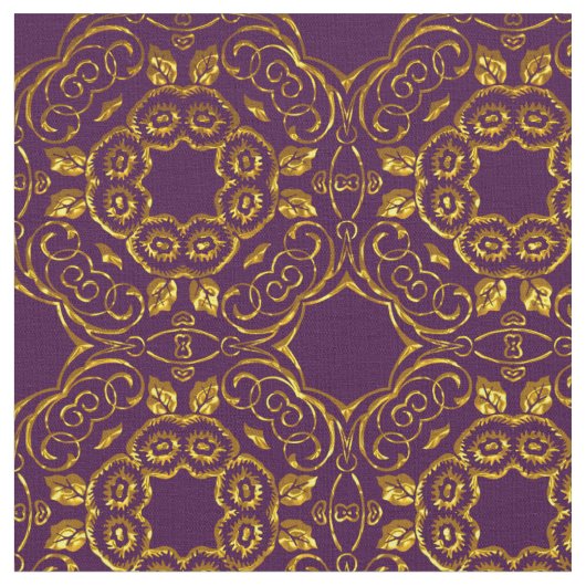 Pourpre élégant de tissu de damassé (Fermer)