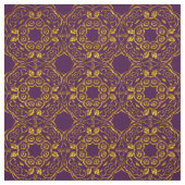 Pourpre élégant de tissu de damassé (Échantillon)
