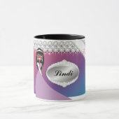 Pourpre ethnique de la tasse personnalisé par (Centre)