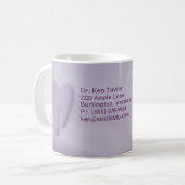 Pourpre molaire dentaire de tasse de café (Devant gauche)