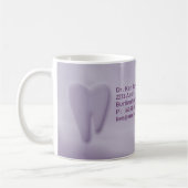 Pourpre molaire dentaire de tasse de café (Gauche)