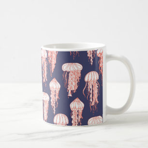 Pourpre profondément bleu joyeux de tasse de