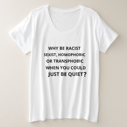 Pourquoi être raciste (Design devant)
