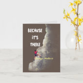 Pourquoi grimper ? - Parce qu’il y a une carte (Fleur jaune)