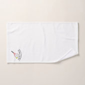 Pourquoi j'aime le tennis, ça me fait chaud (Serviette à main)