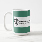 Pourquoi médecine vétérinaire ? 15 onces. Tasse (Gauche)