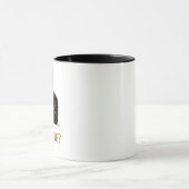 Pourquoi Moi ? Tasse à Café à l'Esthétique Minimal (Centre)