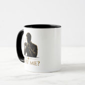 Pourquoi Moi ? Tasse à Café à l'Esthétique Minimal (Devant gauche)