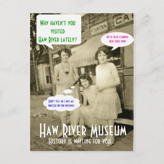 Pourquoi n'avez-vous pas visité la carte postale (Devant)