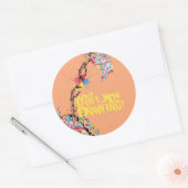 Pourquoi ne dessinez-vous pas ! stickers squelette (Enveloppe)