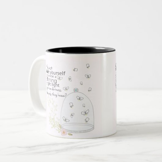 Pourquoi Ne Pas Oser Vous-Même Café Mug (Devant gauche)