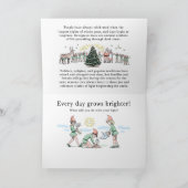 "Pourquoi Noël ?" Carte de vacances (Intérieur)