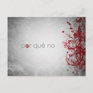 pourquoi pas la paix - carte postale espagnole