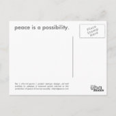 pourquoi pas la paix - carte postale russe (Dos)