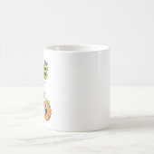 Pourquoi Six avait peur Mug de maths drôle (Centre)
