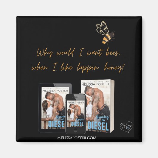 Pourquoi voudrais-je un aimant pour les abeilles (Devant)