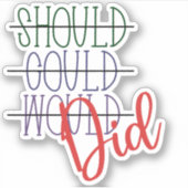 Pourrait Faire Sticker (Devant)