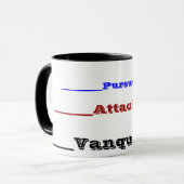 Poursuivez, attaquez, vainquez la tasse (Devant gauche)