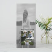 Poursuivre mes rêves carte photo de diplôme (Debout devant)