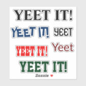 POURTANT, il Clear Vinyl Stickers pour Carnet port (Feuille)