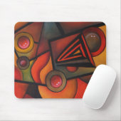 Poussée du tapis de souris de boutons (Avec souris)