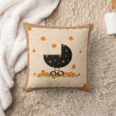Poussette bébé d'automne Coussin de feuilles tomba (Couverture)