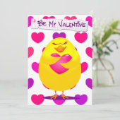 Poussette douce amoureuse du message, invitation (Debout devant)