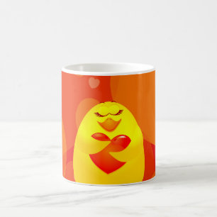 Poussette douce dans l'amour, mug
