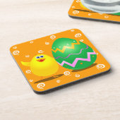 Poussette drôle de Pâques, dessous de verre (Côté gauche)