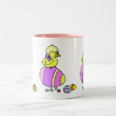 Poussette et oeufs de Pâques Mug (Centre)
