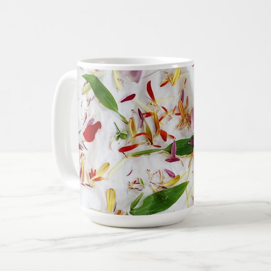 "Pousseuses Pétales" Mug Combo (Devant gauche)