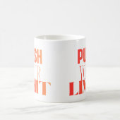 Poussez Vos Limites – Mug Motivationnel (Centre)