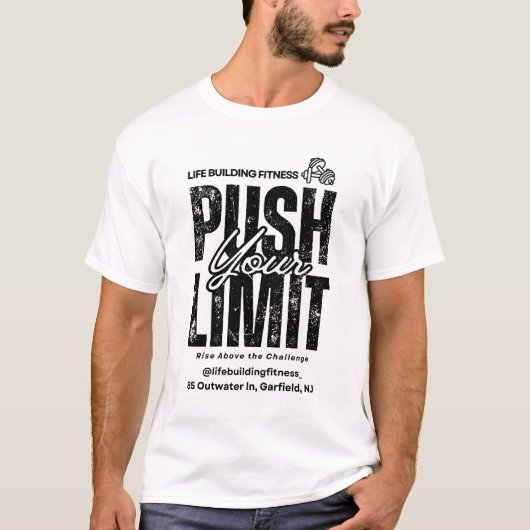 POUSSEZ VOTRE TSHIRT LIMITE (Devant)
