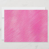 poussière rose moderne sur le bois Carte plat (Dos)