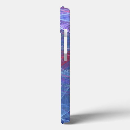Poussière velue - Coque d'art Abstrait pour iPhone (Verso / Gauche)