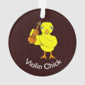 Poussin au violon (dos)