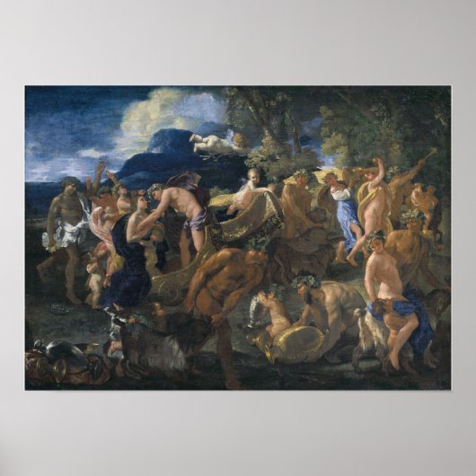Poussin - Bacchanal Poster (Voorkant)