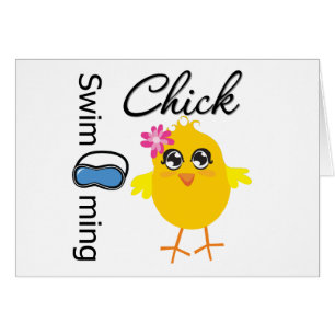 Poussin de natation