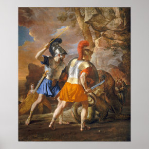 Poussin - de ondernemingen van Rinaldo Poster