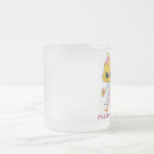 Poussin de Phlebotomy tasse de café en verre givré (Centre)