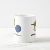 Poussin qui fait du crochet la tasse de café (Centre)