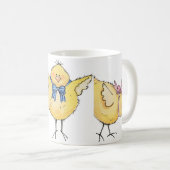 Poussins de printemps - Mug (Devant droit)