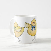 Poussins de printemps - Mug (Devant gauche)