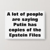 Poutine a des copies des dossiers Epstein ? Badge (Recto)