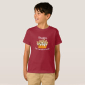 Poutine, de Canadese salade - Kinderen Basic T-Shi T-shirt (Voorkant volledig)