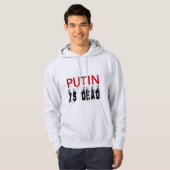 Poutine est un Sweat - shirt à capuche mort ! (Devant entier)