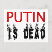 Poutine est une carte postale morte ! (Devant)