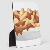 poutine fotoplaat (Zijkant)